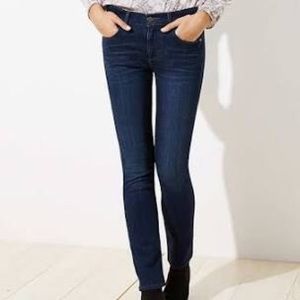 Loft modern straight leg jeans sz26